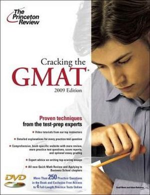 CRACKING THE GMAT W/DVD