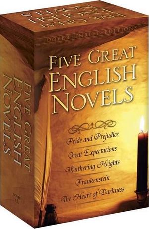 FIVE GREAT ENGLISH NOVELS BOXED SET