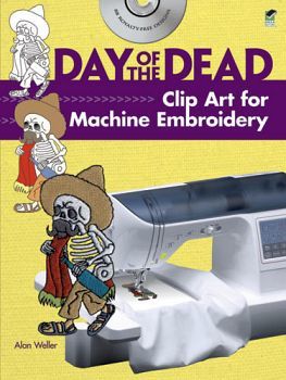 DAY OF THE DEAD -CLIP ART FOR MACHINE EMBROIDERY-