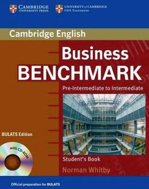 BUSINESS BENCHMARK PRE-INTER BOOK W/CD-ROM BULATS ED