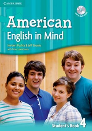 AMERICAN ENGLISH IN MIND 4 BOOK W/DVD-ROM