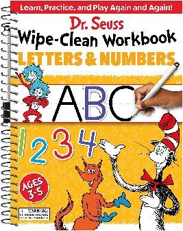 DR. SEUSS WIPE-CLEAN WORKBOOK: LETTERS AND NUMBERS
