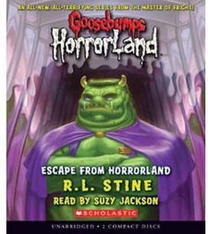 GOOSEBUMPS HORRORLAND #11: ESCAPE FROM HORRORLAND AUDIO CD