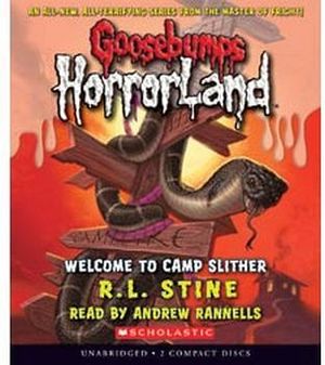 GOOSEBUMPS HORRORLAND #09: WELCOME TO CAMP SLITHER AUDIO CD