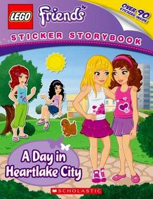 LEGO FRIENDS: A DAY IN HEARTLAKE CITY (STICKER STORYBOOK)