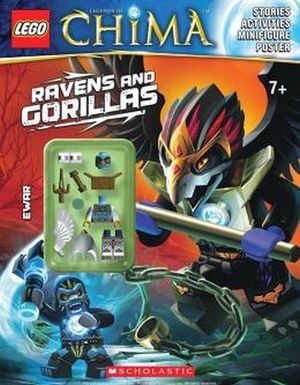 LEGO LEGENDS OF CHIMA: RAVENS AND GORILLAS (ACTIVITY BOOK #3)
