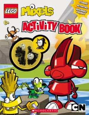LEGO MIXELS ACTIVITY BOOK WITH FIGURE