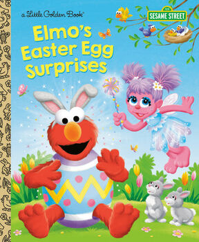 ELMOS EASTER EGG SURPRISES (A LITTLE GOLDEN BOOK)