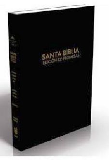 SANTA BIBLIA -EDICIN DE PROMESAS- (NEGRA/TAMAO MANUAL/RVR60)