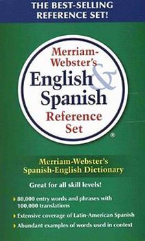 MERRIAM-WEBSTER'S ENGLISH & SPANISH REFERENCE SET 2016