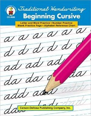 TRADITIONAL HANDWRITING BEGINNING CURSIVE