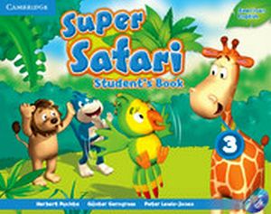 SUPER SAFARI AMERICAN 3 STUDENT'S BOOK W/DVD-ROM