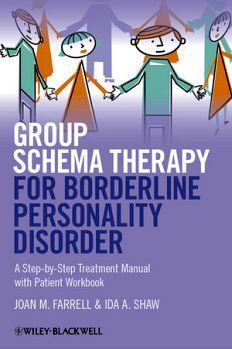 GROUP SCHEMA THERAPY FOR BORDERLINE PERSONALITY DISORDER