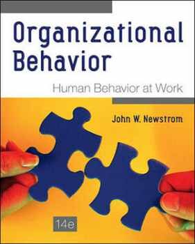 ORGANIZATIONAL BEHAVIOR -HUMAN BEHAVIOR AT WORK- 14ED.