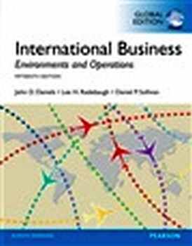 INTERNATIONAL BUSINESS ENVIRONMENTS & OPERATIONS 15TH GLOBAL ED