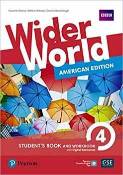 WIDER WORLD AMERICAN 4 SB & WB W/DIGITAL RESOURCES & APP