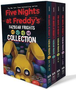 FIVE NIGHTS AT FREDDY'S FAZBEAR FRIGHTS FOUR BOOK BOXED SET