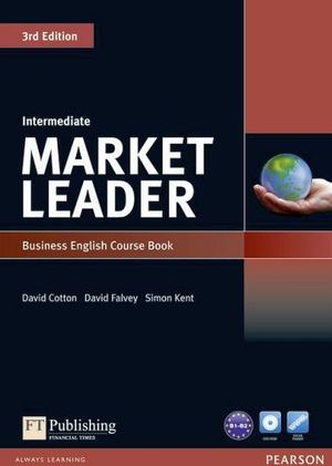 MARKET LEADER 3ED INTERMEDIATE COURSE BOOK W/DVD-ROM