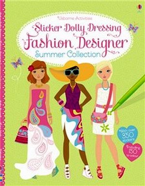 STICKER DOLLY DRESSING FASHION DESIGNER SUMMER COLLECTION