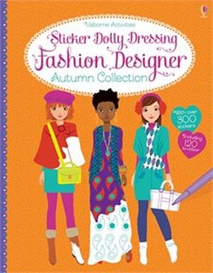 STICKER DOLLY DRESSING FASHION DESIGNER AUTUMM