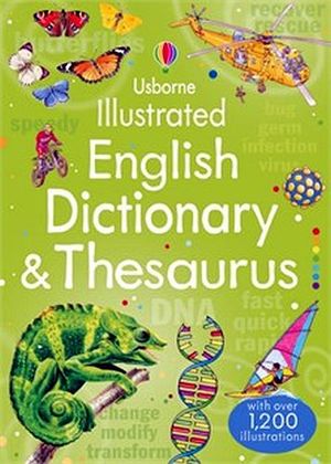 USBORNE ILLUSTRATED ENGLISH DICTIONARY & THESAURUS