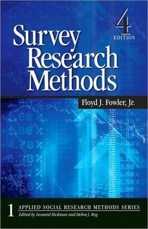 SURVEY RESEARCH MEETHODS