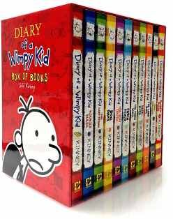 DIARY OF A WIMPY KID BOX OF BOOKS (1-11)