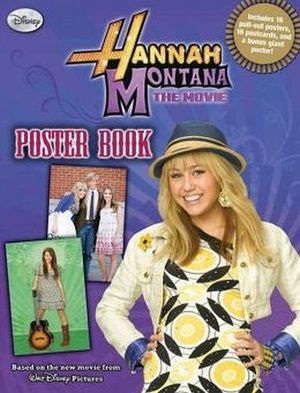 HANNAH MONTANA MOVIE POSTER BOOK