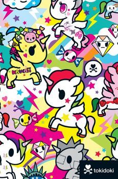 TOKIDOKI UNICORNO FLEXI JOURNAL