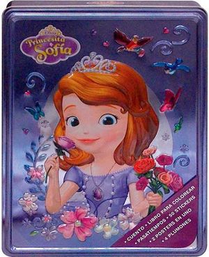PRINCESITA SOFIA (ESTUCHE C/3 LIBROS/4 PLUMONES/POSTER/STICKERS)