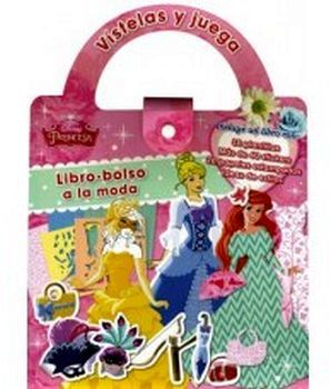 VISTELAS Y JUEGA -DISNEY PRINCESA- (LIBRO-BOLSO C/PLANTILLAS/STI)