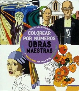 COLOREAR POR NUMEROS    -OBRAS MAESTRAS-