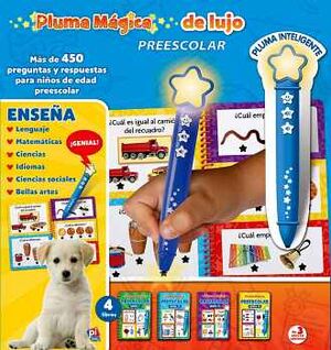 PLUMA MAGICA DE LUJO -PREESCOLAR- (C/PLUMA INTELIGENTE)