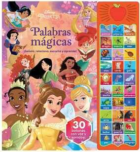 DISNEY PRINCESA -PALABRAS MGICAS-        (C/30 BOTONES CON VOZ)