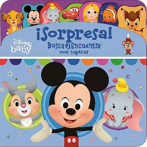 DISNEY BABY SORPRESA! -BUSCA Y ENCUENTRA CON TAPITAS-