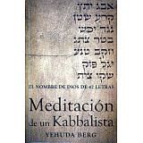 MEDITACION DE UN KABBALISTA