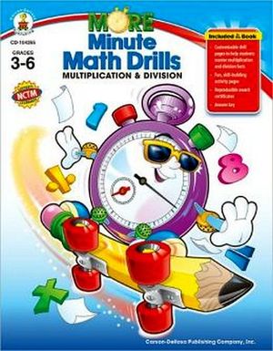 MORE MINUTE MATH DRILLS MULTIPLICATION AND DIVISION
