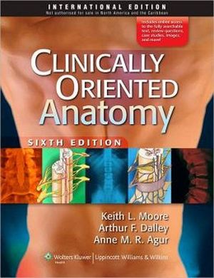 CLINICALLY ORIENTED ANATOMY 6ED. SOFTCOVER  -IE-
