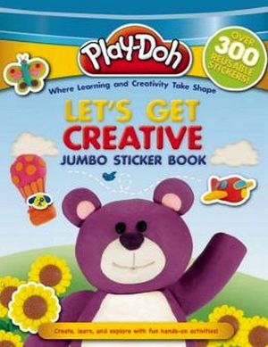 PLAY-DOH: LET'S GET CREATIVE JUMBO STICKER BOOK