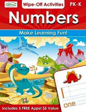 NUMBERS WIPE-OFF ACTIVITIES, PREK-K:ENDLESS HOURS OF LEARNING FUN