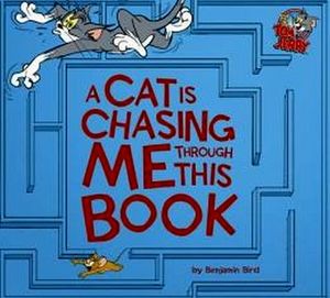A CAT IS CHASING ME THROUGH THIS BOOK!