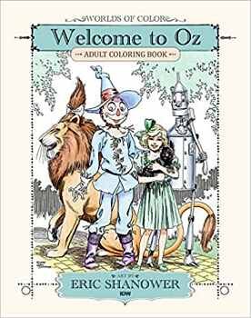 WORLDS OF COLOR: WELCOME TO OZ ADULT COLORING BOOK