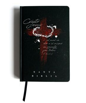 BIBLIA RVR 1960 LETRA GRANDE TAMAO MANUAL, TAPA DURA DOBLE CORONA