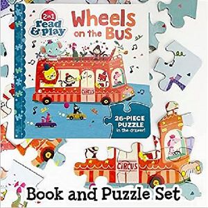 2 IN 1 READ & PLAY -WHEELS ON THE BUS-
