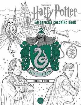HARRY POTTER SLYTHERIN HOUSE PRIDE OFFICIAL COLORING BOOK