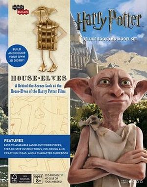 INCREDIBUILDS: HARRY POTTER HOUSE-ELVES DELUXE MODEL & BOOK SET