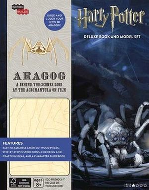 INCREDIBUILDS: HARRY POTTER ARAGOG DELUXE BOOK & MODEL SET