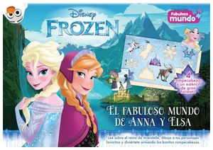 FROZEN -EL FABULOSO MUNDO DE ANNA Y ELSA- (C/4 ROMPECABEZAS)