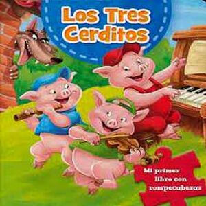 TRES CERDITOS, LOS -MI PRIMER LIBRO CON ROMPECABEZAS- (CARTONE)