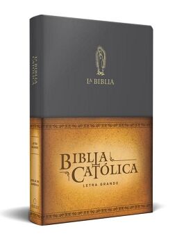 LA BIBLIA CATLICA: EDICIN LETRA GRANDE. SIMIL PIEL COLOR NEGRO